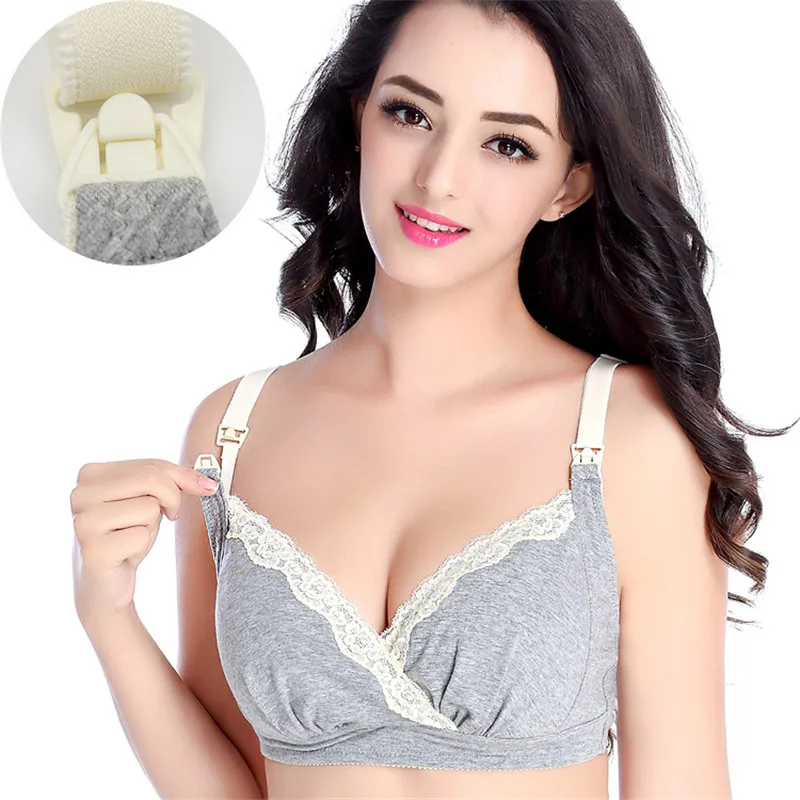 100 шт./Новинка хлопковый бюстгальтер для грудного вскармливания без стальных