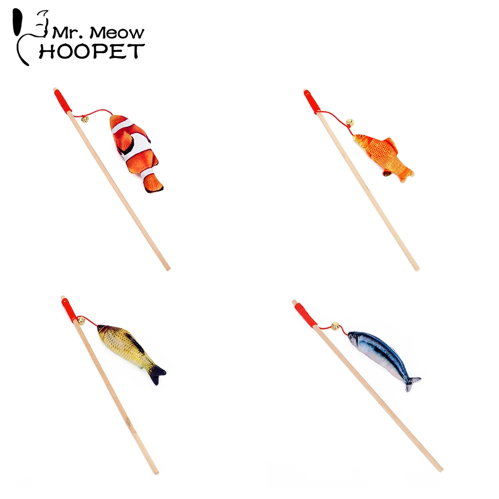 Hoopet игрушка для питомца кота тизер много цветов птица перо товары кошек кошка