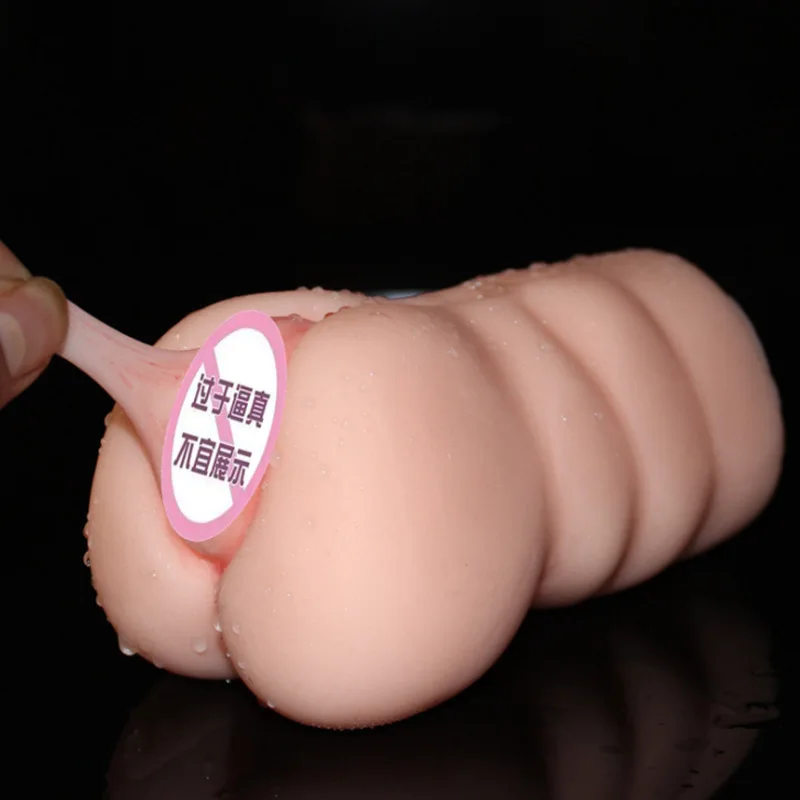 Реалистичная Вагина Анальный Мужской мастурбатор силиконовый мягкий плотный