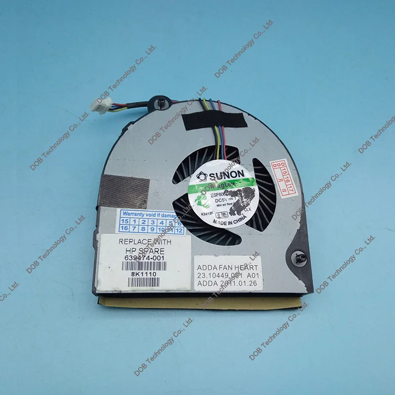 Кулер для охлаждения процессора ноутбука HP Probook 6360B 6360 639474 001 KSB05105HB|fan cooler|cooler coolerfan