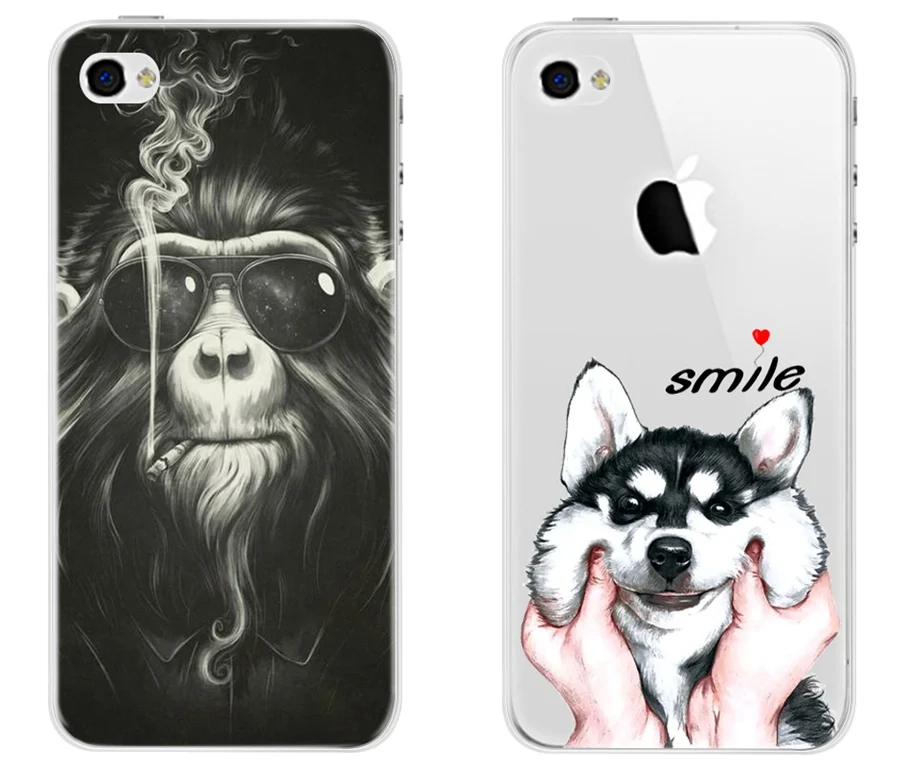 Чехол для Apple iphone 5s se 4s 4, чехол для iphone 5s 6 6 S, чехол для телефона, мягкий силиконовый чехол с котом, милый чехол для iphone 5s 5