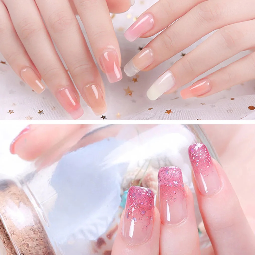 Маникюрный гель для ногтей лак быстро удлиненный клей страз стойкий палец дизайн