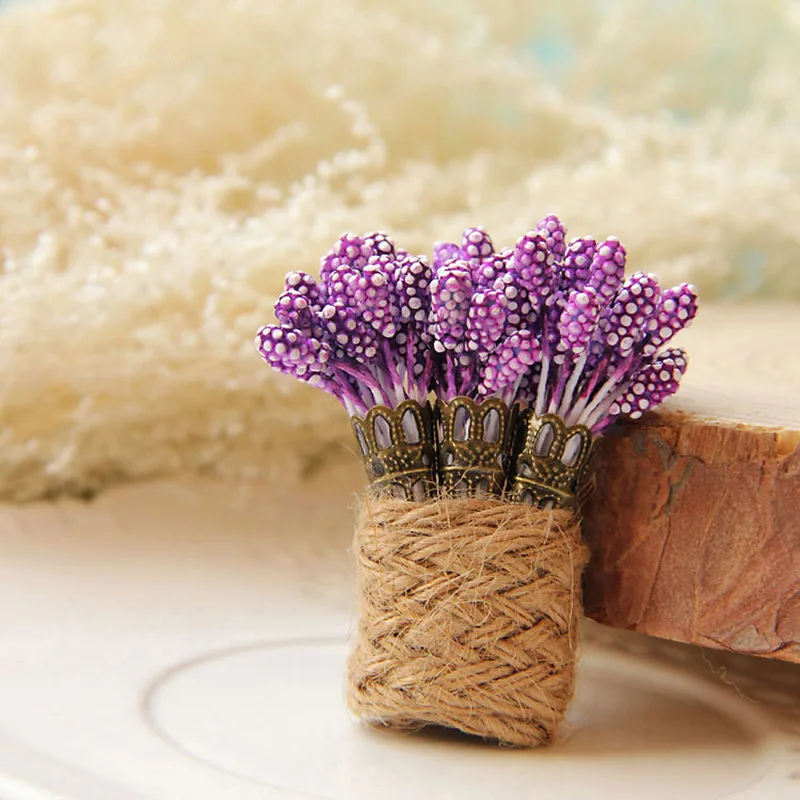 Женский свадебный браслет ручной работы с цветком фиолетовой лаванды | Украшения