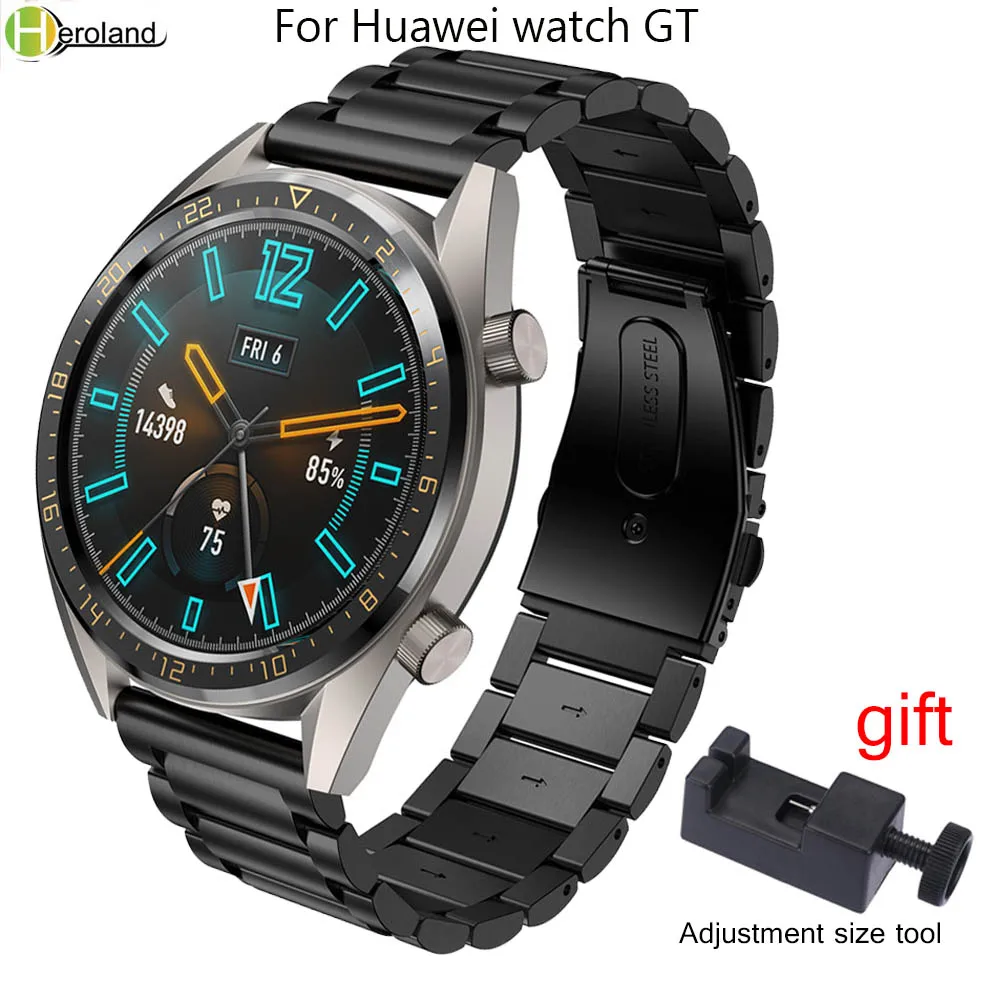 22 мм ремешок для часов из нержавеющей стали Huawei Watch GT / 2 46 honor magic быстросъемный Samsung