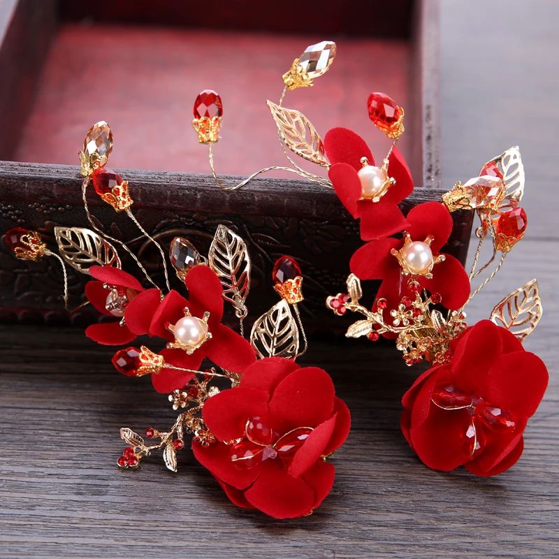 2 шт. свадебные аксессуары для волос жемчужные стразы тиара с листьями невесты |