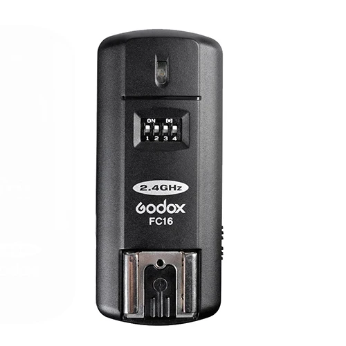 Receiver Only Godox 16 каналов Fc-16 Studio 2,4 ГГц дистанционный беспроводной триггер вспышки с дистанционным затвор для Nikon DSLR камеры - Цвет: Receiver Only