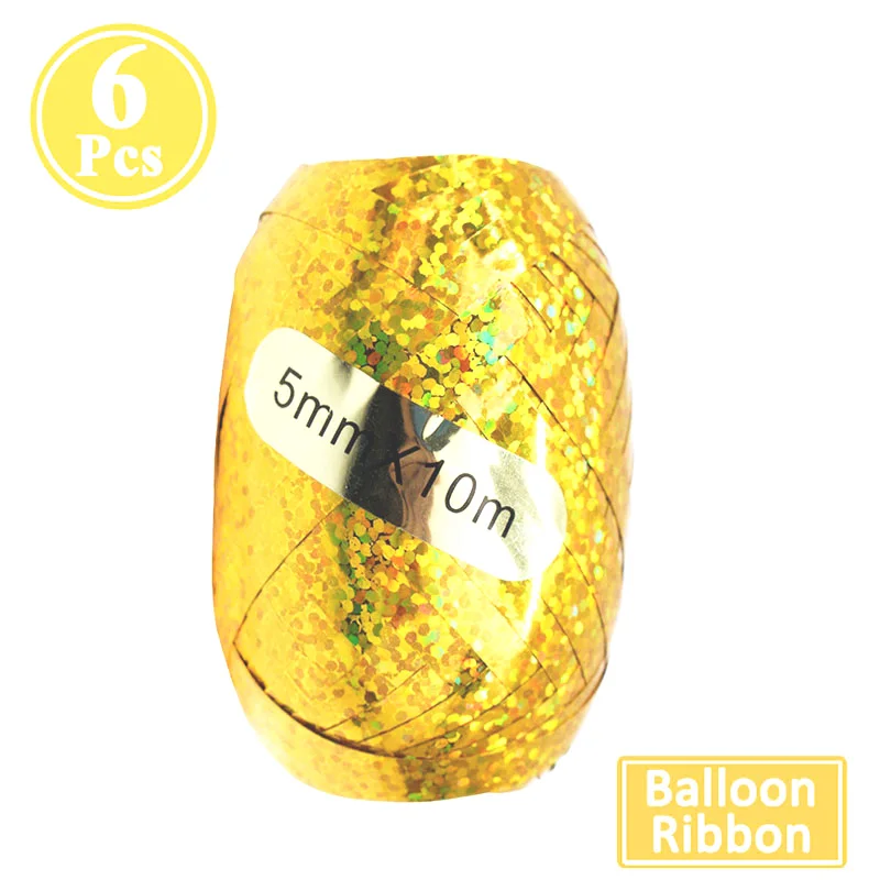 laser ribbon gold 16, 32 дюйма, номер, воздушные шары с надписью «Happy new year Eve», декор, Рождественский воздушный шар из фольги, украшения, розовое золото, серебряные комплектующие - Цвет: laser ribbon gold