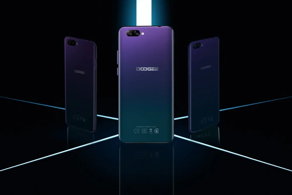 DOOGEE Y7 Plus 4G смартфон 6,18 дюймов MTK6757 Octa Core 6 Гб 64 Гб 16MP 5080 мАч Android 8,1 отпечатков пальцев разблокированная OTG мобильных телефонов