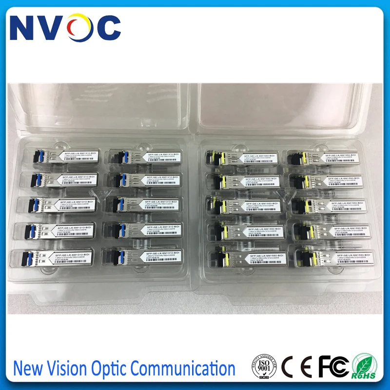 1 25G Tx1310nm Rx1550nmBIDI DDM 3KM WDM SFP LC волоконно оптический модуль + 3 шт. метр мм ПВХ SM SX LC/UPC