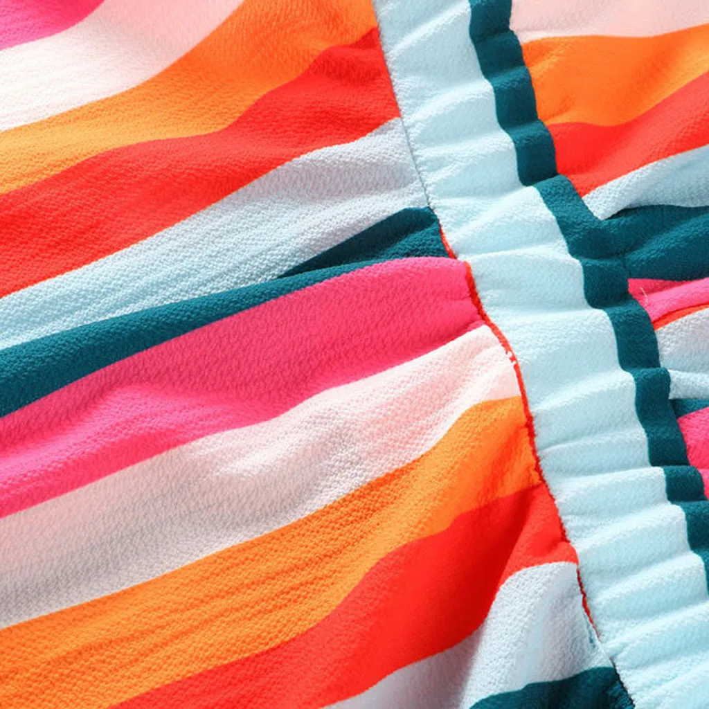 Женское мини-платье с высокой талией Повседневное платье треугольным вырезом и