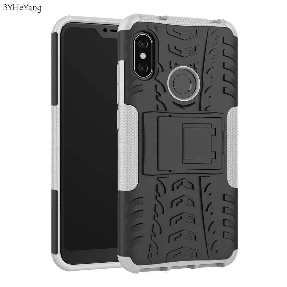 BYHeYang для Xiaomi Redmi 6 Pro Чехол Xiomi 6pro Гибридный ТПУ + PC армированный жесткий