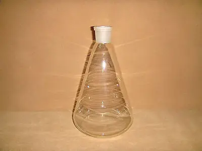 2000 мл 24/29 стеклянная колба Эрленмейера стержни