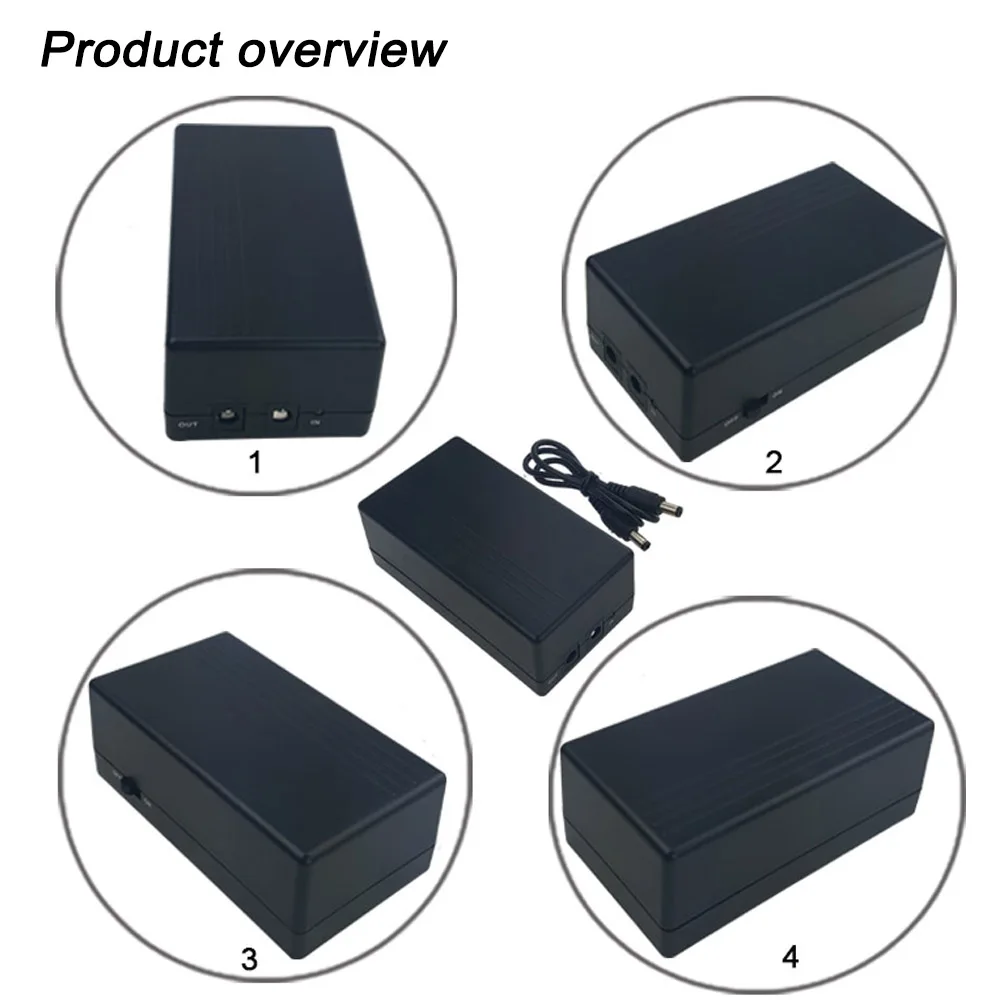 Долгое время резервного копирования маршрутизатор мини dc ups 12v источник питания 1a