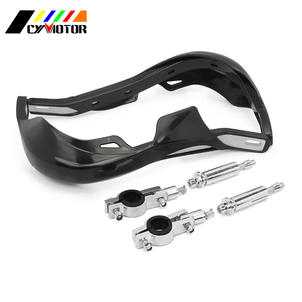 black Мотоцикл 22 мм 28 мм Handguard ручной щиток Ручка Бар протектор руль защита для KTM KAWASAKI HONDA YAMAHA Dirt Pit Bike - Цвет: black