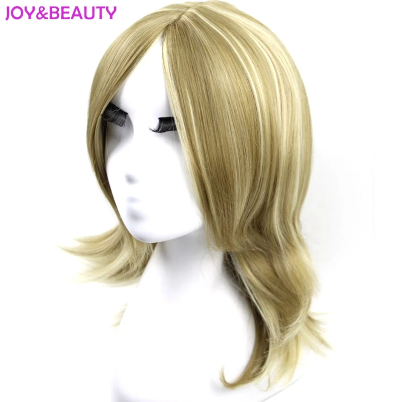 Синтетические волосы JOY & BEAUTY 16 дюймов термостойкие для женщин короткий волнистый