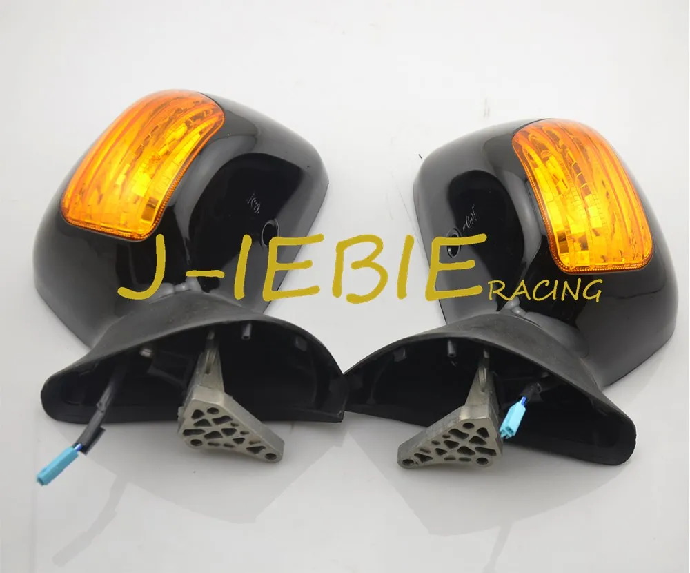 

New Black Rear View Mirror Signal lens For Honda Goldwing GL1800 2001-2012
