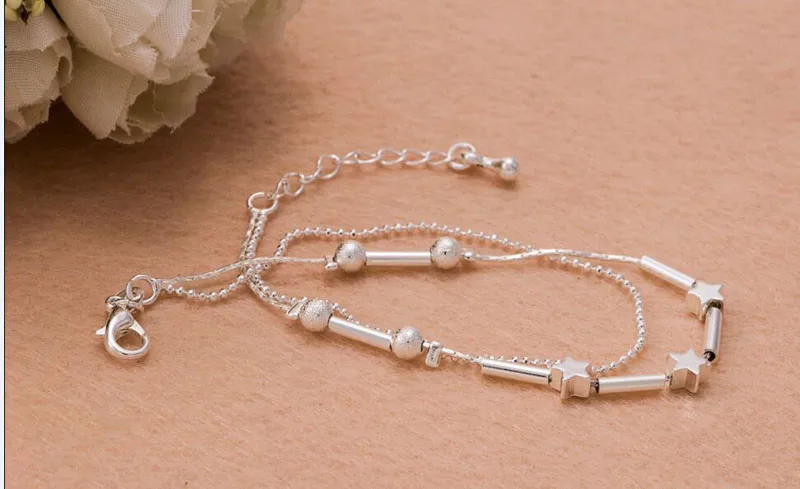 2018 маленькая звезда женский браслет-цепочка на лодыжку босоножек пляжные