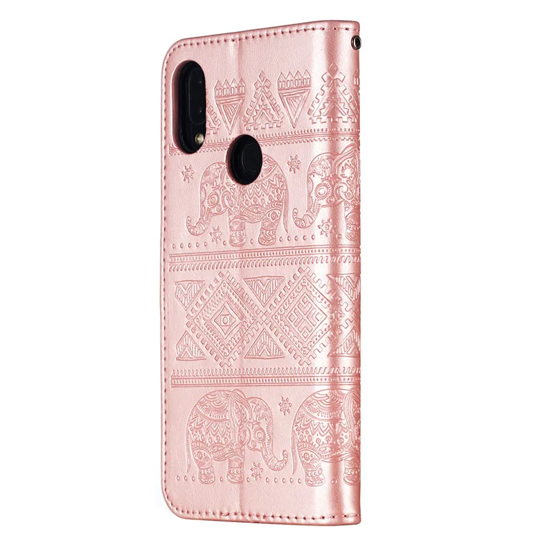 Чехол-бумажник для Xiaomi Redmi 6 Pro 6A, модный чехол для Xiomi Redmi Note 7 5 6 Pro, чехол для телефона с рисунком слона, Fundas