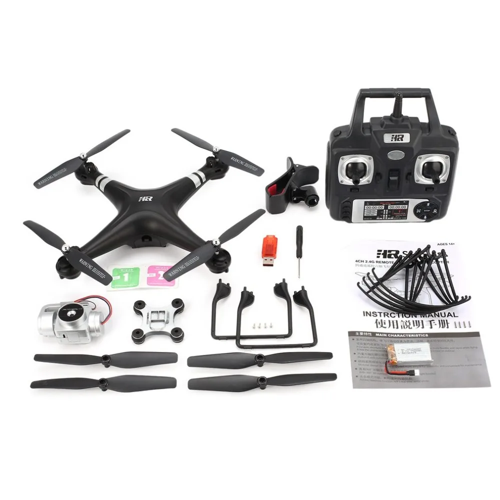 SH5HD 2 4G FPV Дрон Радиоуправляемый квадрокоптер с 720P регулируемой Wi Fi камерой живое