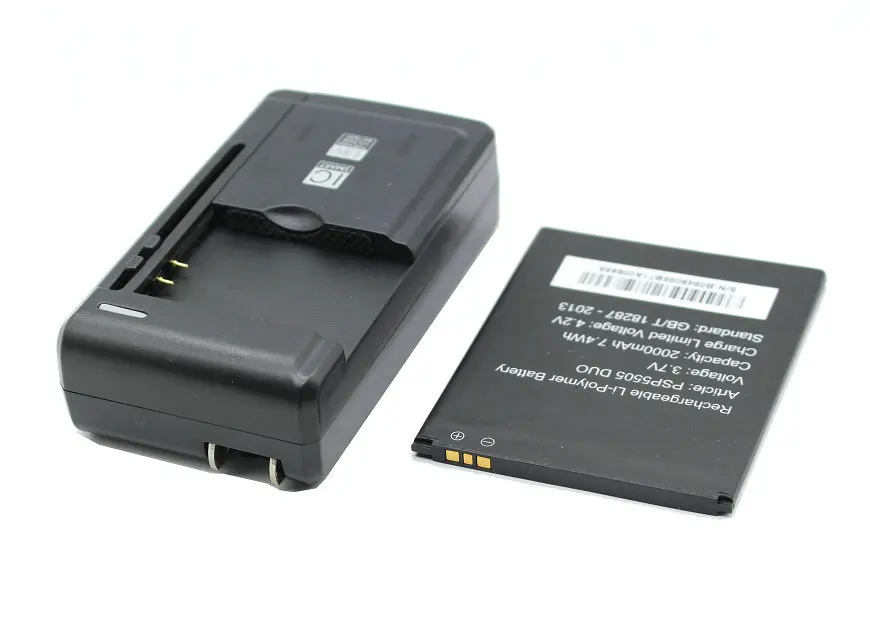 Ciszean PSP5505 DUO 2000 мАч Сменный аккумулятор для смартфона + универсальное настенное