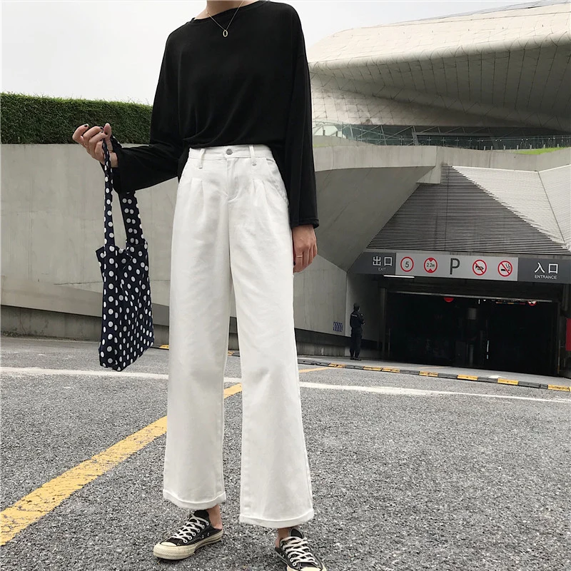 Женские осенние брюки новая женская одежда Капри до щиколотки повседневные Harajuku