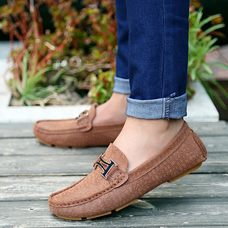 YEALON Способа Высокого Качества Мужчины Обувь Свиной Кожи Квартиры Оксфорды Для