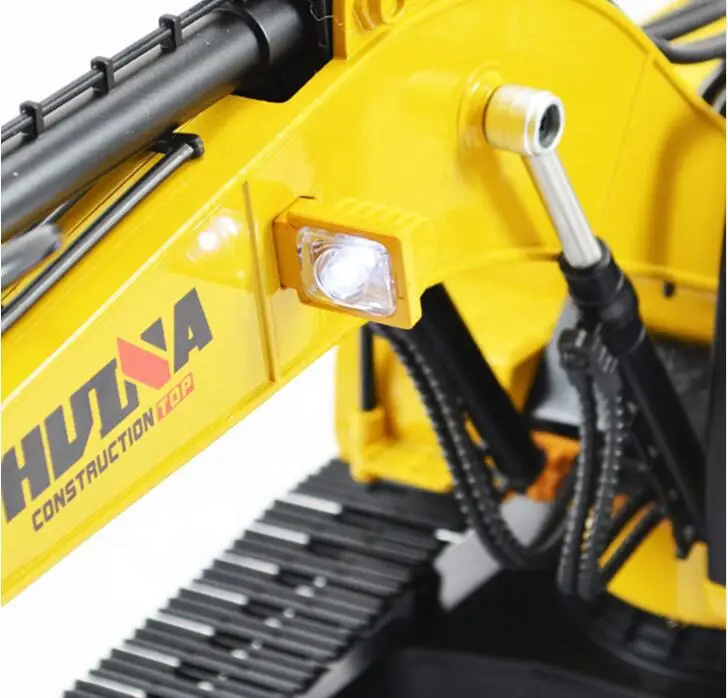 HUINA 580 Hobby Rc гидравлический экскаватор, детская машинка, игрушки для мальчиков, Стайлинг, 23 канала, дорожное строительство, дистанционное управление, грузовик, автомобили