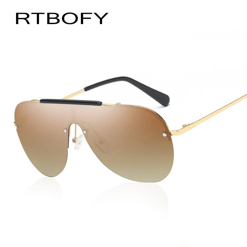 RTBOFY мужские классические брендовые авиационные солнцезащитные очки HD