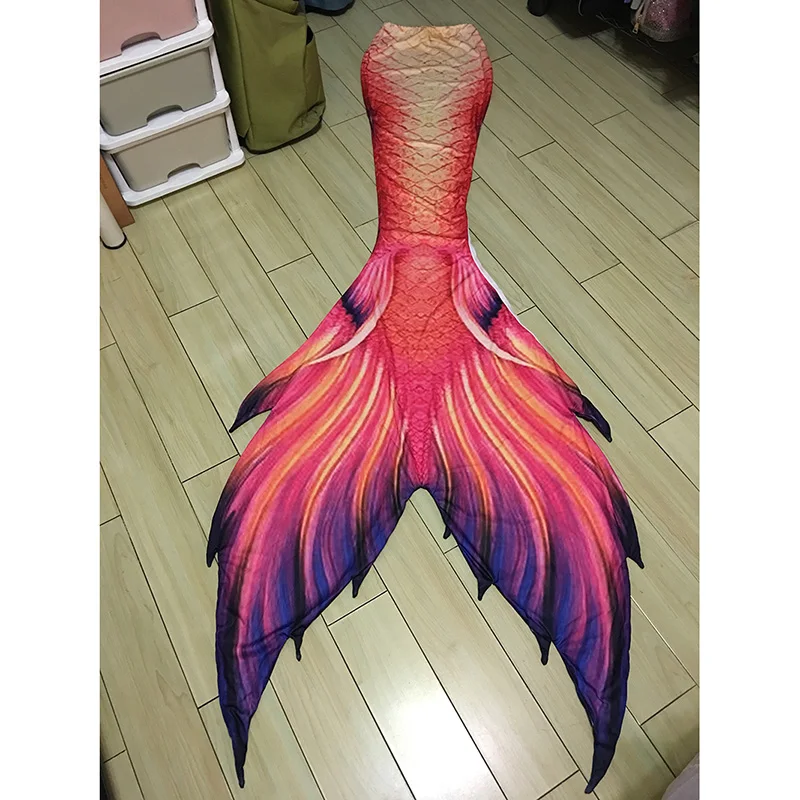 Женский купальник Бикини на заказ с хвостом русалки пляжный купальный костюм для