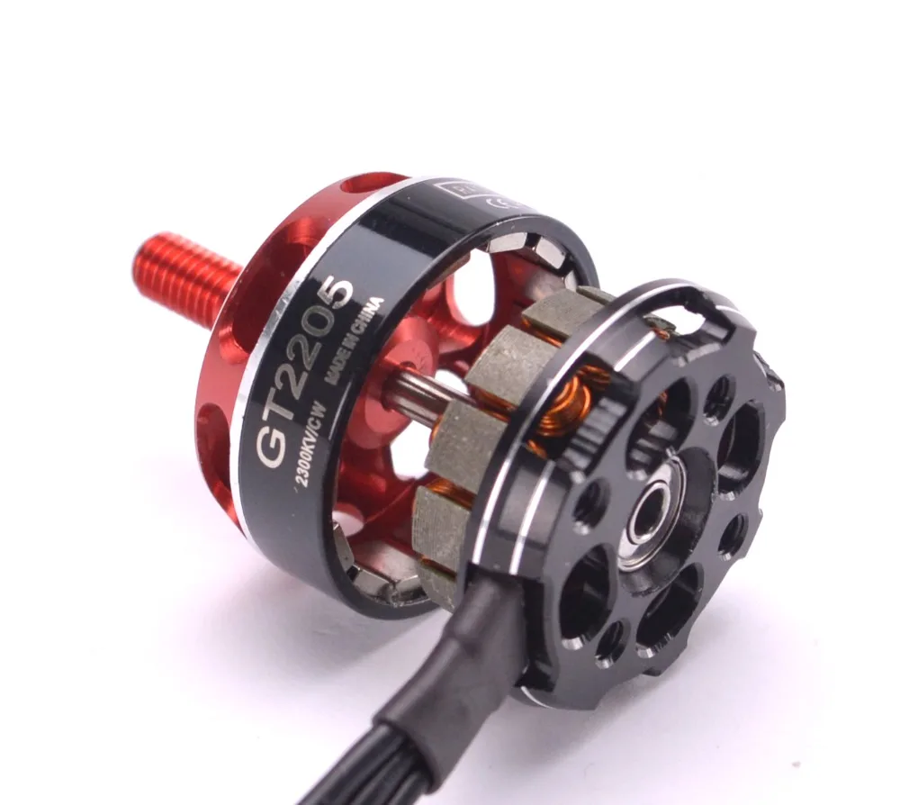 GT2205 2205 2300KV CW CCW бесщеточный двигатель 3-4S для ZMR250 Martian II IV 220 мм RC FPV гоночный Дрон |