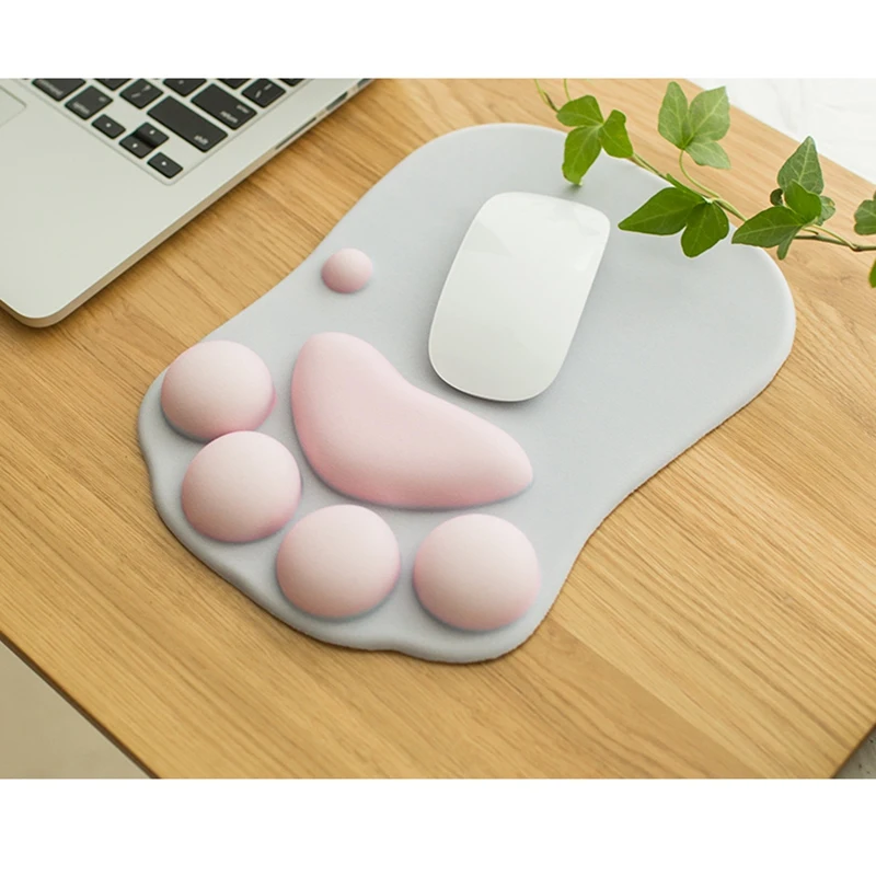 Коврик для мыши с подставкой запястья мягкий силиконовый коврик Комфортный |