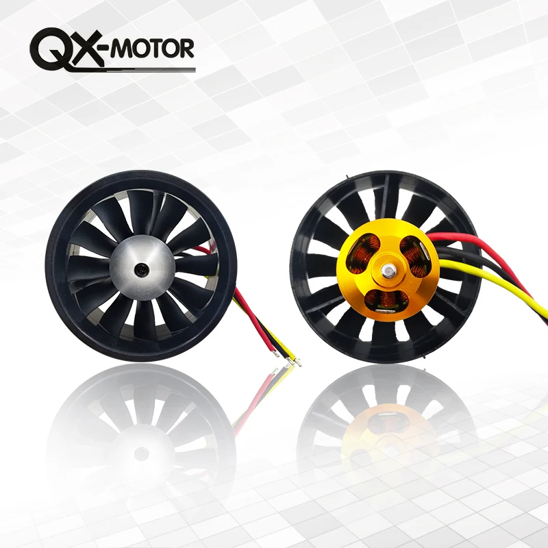Фонарь Новый DIY Drone 64 мм EDF Set 2822 3800KV бесщеточный двигатель с 12 лезвиями|Детали и
