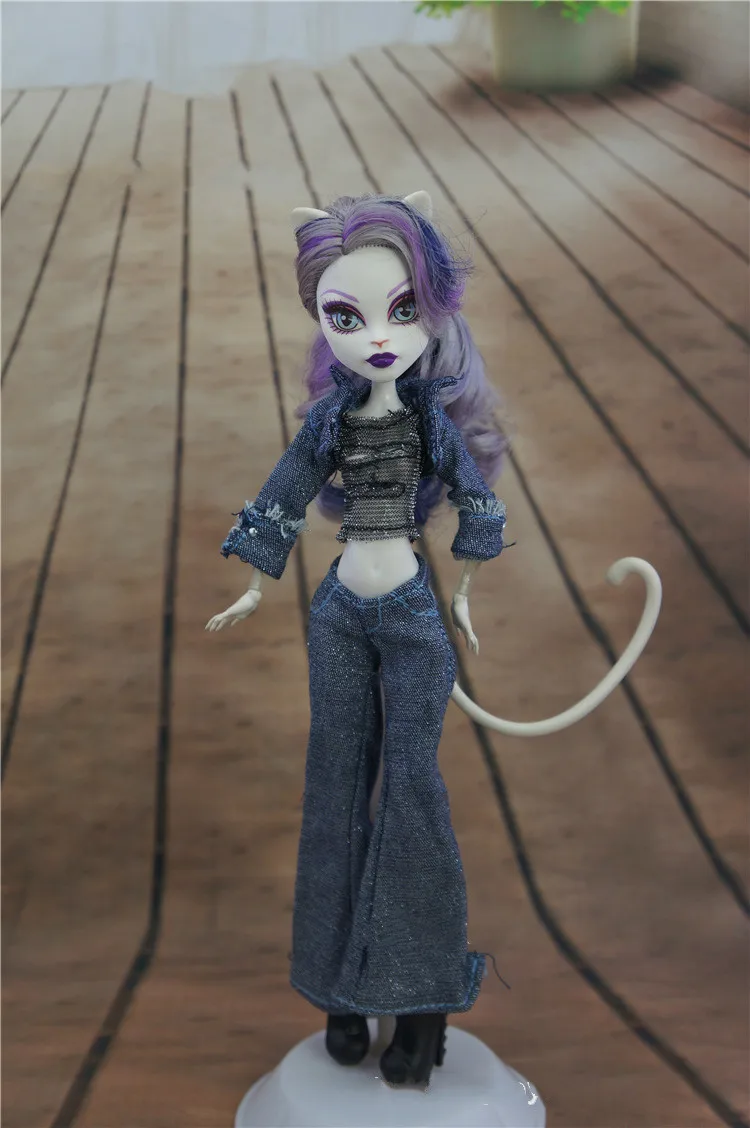 Модная детская кукла bjd, аксессуары, игрушки, подарок для девочек, Одежда для куклы, праздничное платье, повседневный костюм, для кукол Monster High, 1/6 113
