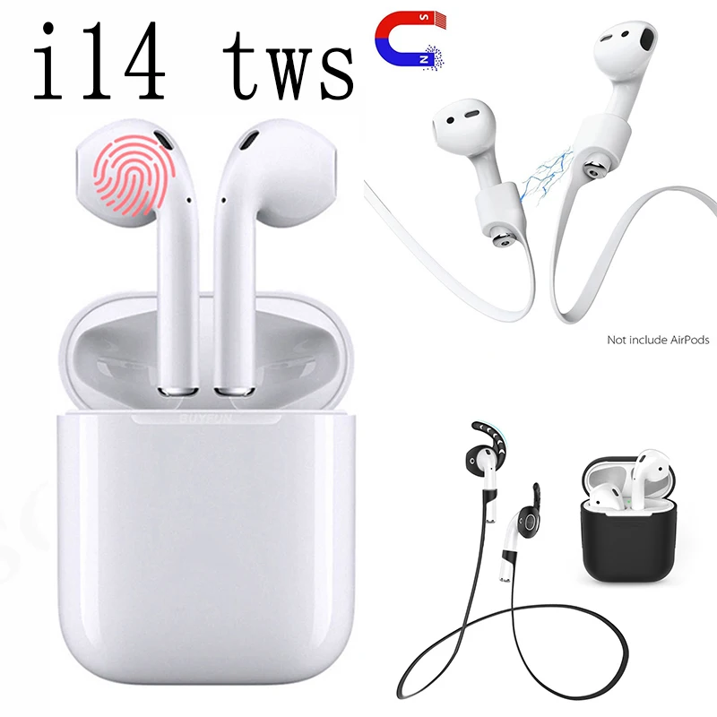 Чехол для apple 1:1 airpods силиконовый air стручки чехол s i10 i11 i12 i13 i14 i18 i20 i30 i40 i60 i77 i80 i100 wi чип h1 наушники-вкладыши tws с fundas