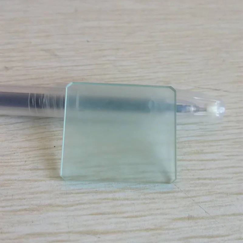 2PCS 28x30x3mm Defective Rectangle Optical Glass One Side Frosted Prism Sale Light Filter Lens | Инструменты