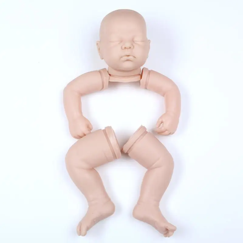doll kits NPK 19 дюймов экспортный качественный набор кукол для силикона Reborn Baby Dolls цельные силиконовые виниловые наборы кукол для DIY 48 см Reborn Doll Toys - Цвет: doll kits