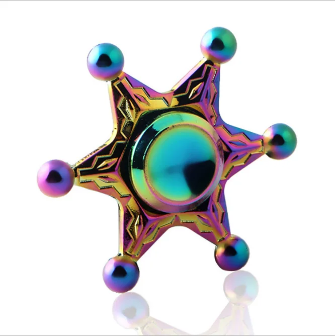 Новинка года Радуга рука Spinner handspinner Непоседа Игрушечные лошадки Наруто цинковый сплав Deak Игрушечные лошадки анти-стресс дети Рождество Игрушечные лошадки для детей - Цвет: 20