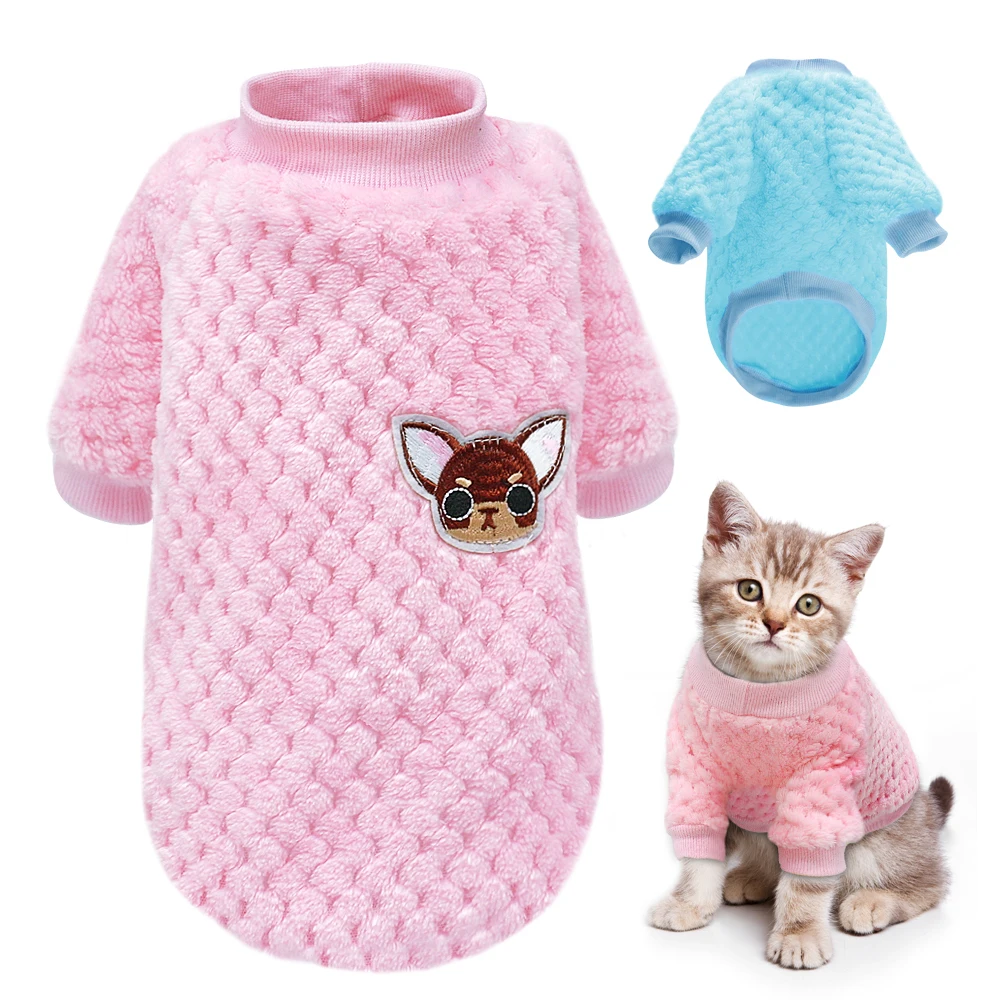 Одежда для милых кошек Зимняя одежда с котенком Куртки Куртка Костюмы домашних