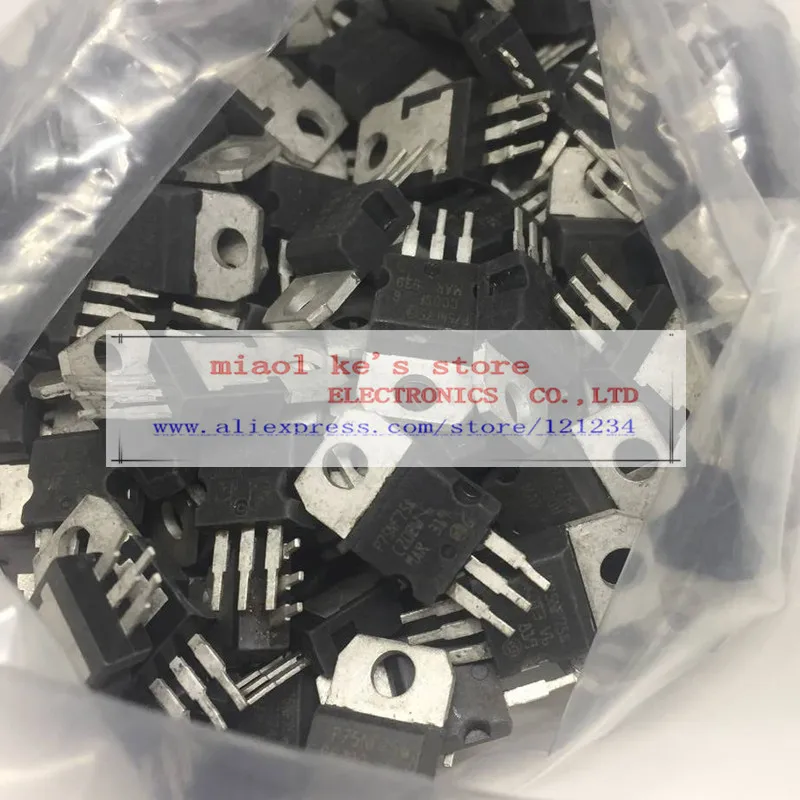 [Оригинал] 50 шт./1 лот: STP75NF75 STP75N75 P75NF75 75NF75 75N75 MOSFET N Channel 75V 80A 300W TO 220 3(TO