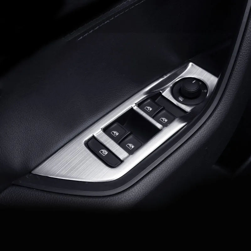 4 шт. для SKODA superb 2016 2017 2018 стеклянная панель переключателя лифта декоративная