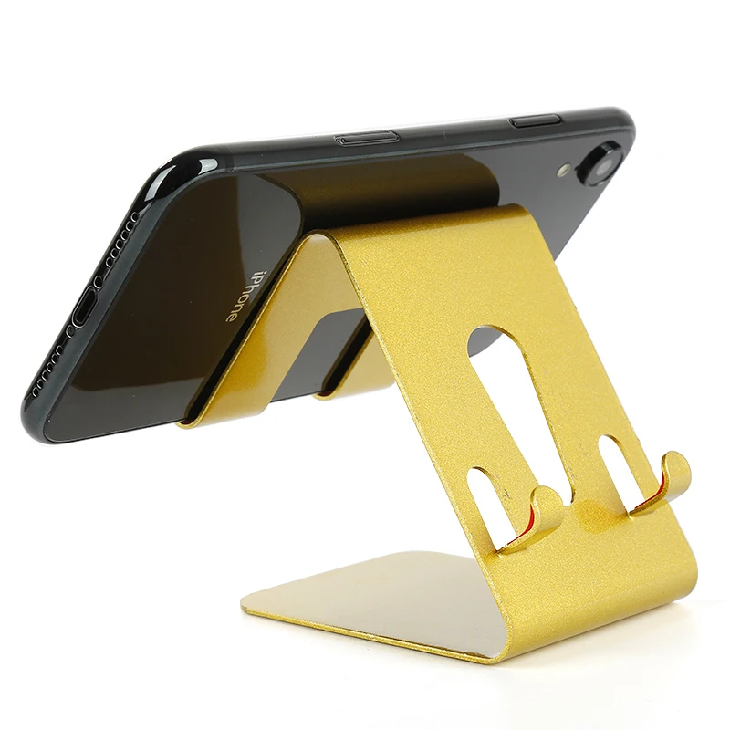 4 цвета на выбор однотонный держатель из алюминиевого сплава настольная