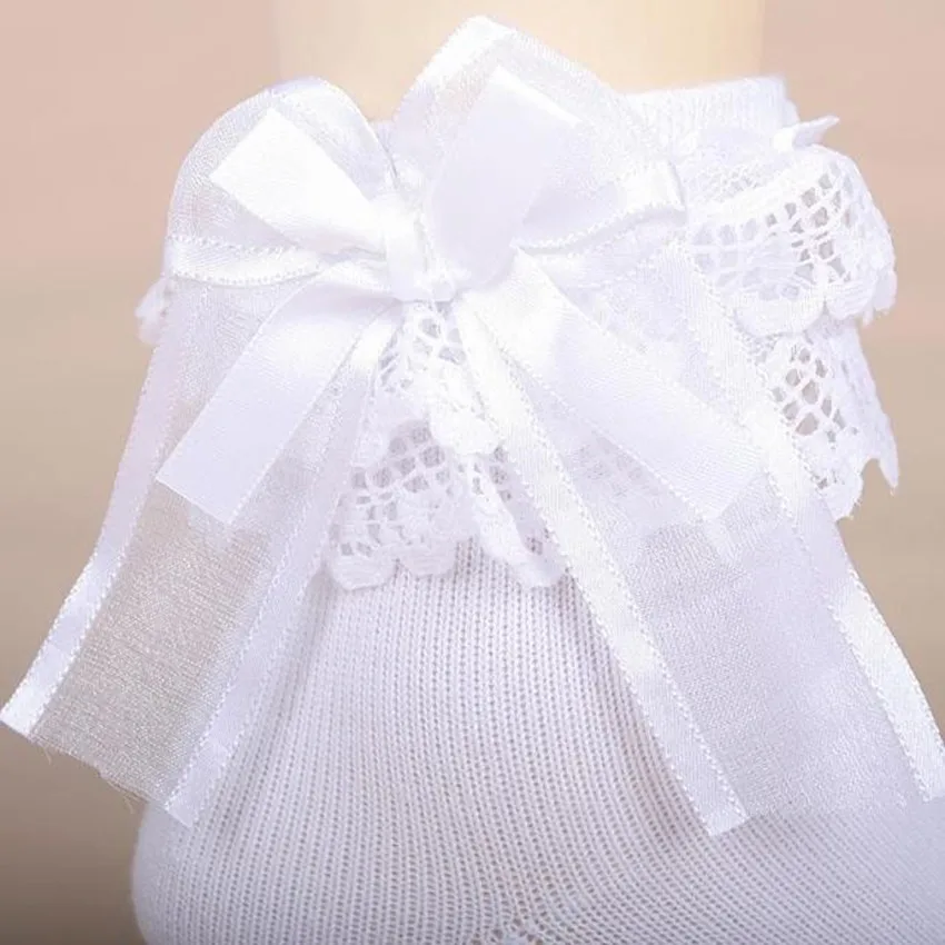 DOSOMA/оптовая продажа 10 пара/лот носки для детей хлопковые однотонные с кружевным