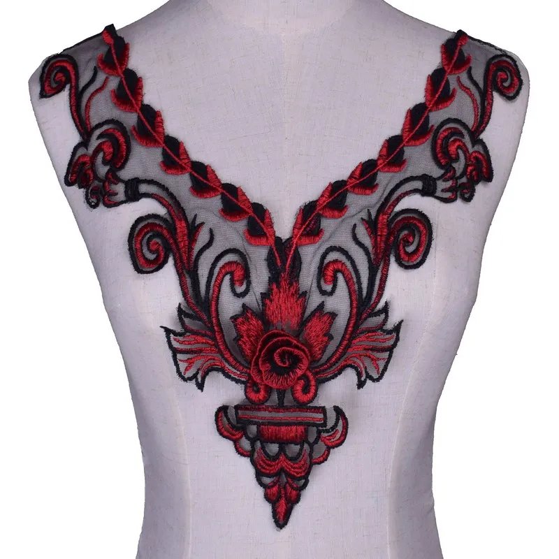 Золотая кружевная ткань с аппликацией шитье искусственный цветок планки DIY