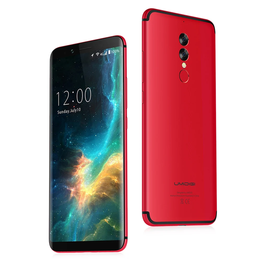 UMIDIGI S2 Lite Face ID 5 99 'ཎ:9 полный Экран двойной сзади камеры 4G B + 32 ГБ Octa core MTK6750T 16MP