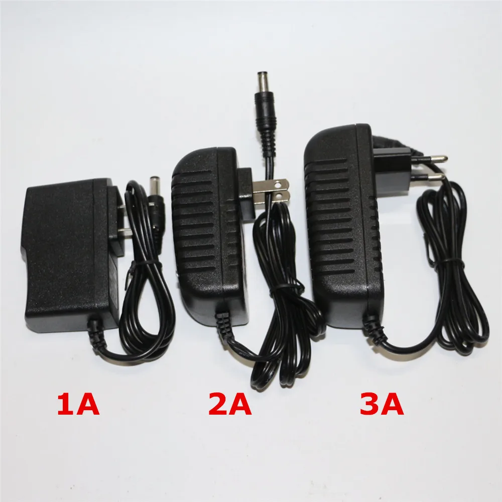1 шт. EU US AU UK вилка AC110V 220V к DC12V 1A 2A 3A 4A 5A 6A 7A 8A адаптер питания зарядное устройство импульсный источник питания трансформатор