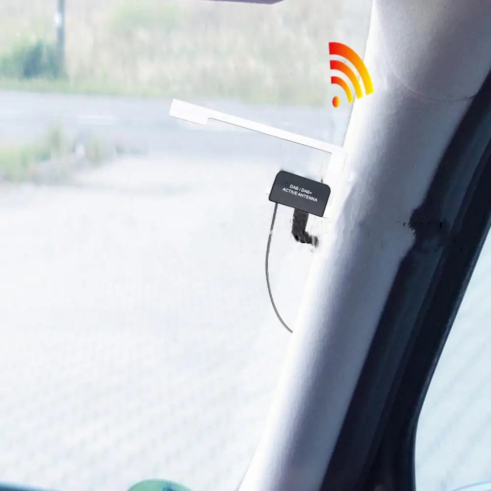 Universal DC12V DAB Car Radio Antenna SMD Digital Signal Receiver Wireless Receiving Module FM Amplifier | Автомобили и мотоциклы