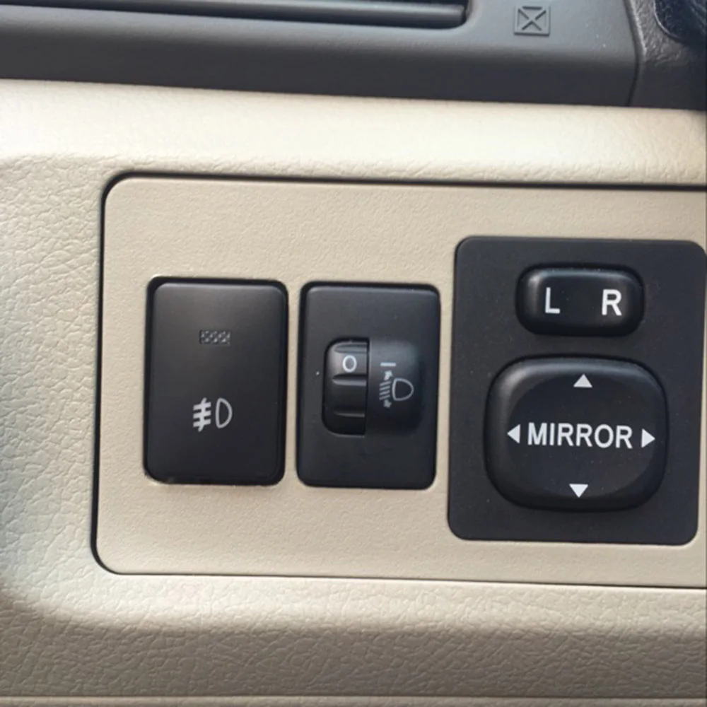 Переключатель противотумансветильник с 4 проводами 12 В постоянного тока кнопка