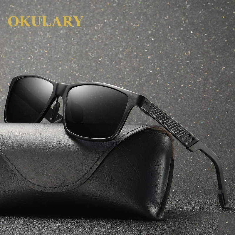 2018 новые мужские поляризованные солнцезащитные очки из алюминиево магниевого