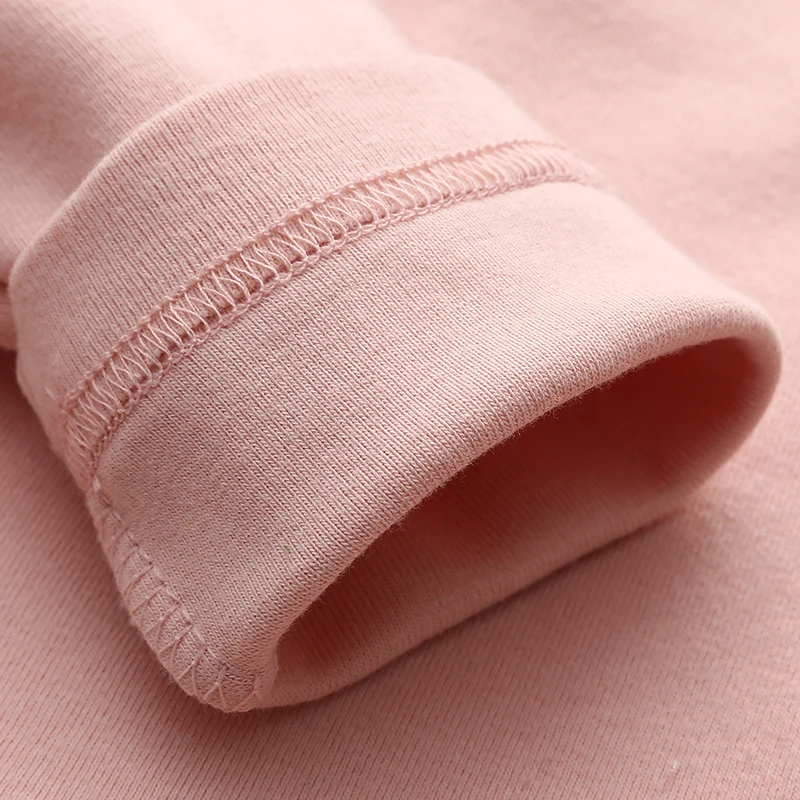 PatPat/Милая весенне осенняя одежда с буквенным принтом и аппликацией в виде сердца