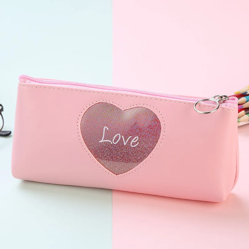 С принтом Портативный Макияж сумки разноцветным узором милые косметические для